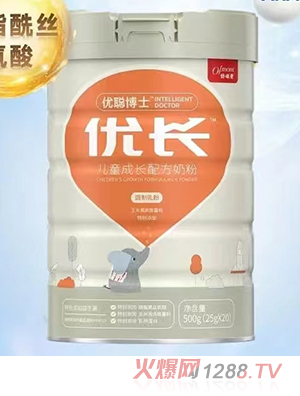 媽咪愛優(yōu)長優(yōu)聰博士?jī)?yōu)長兒童成長配方奶粉