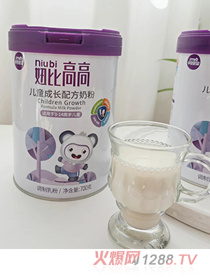 妞比高高兒童成長(zhǎng)配方奶粉