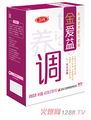 三元金愛益養(yǎng)調(diào)營養(yǎng)配方奶粉-400g