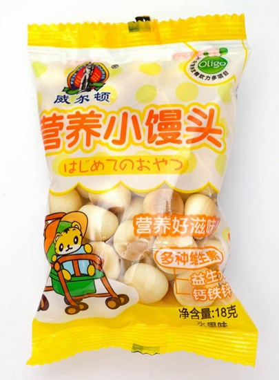 威爾頓水果味營養(yǎng)小饅頭