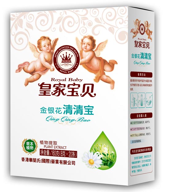 皇家寶貝160克清清寶-金銀花