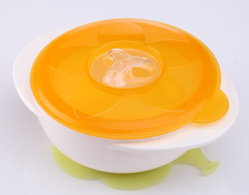 唯昵貝貝嬰兒碗黃色