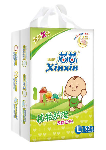 芯芯植物護理紙尿褲L52(大包)