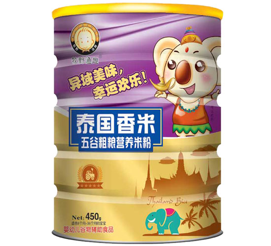 牧野漁趣五谷粗糧營(yíng)養(yǎng)米粉聽裝