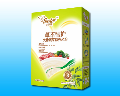 小萌星草本智護大骨蔬菜營養(yǎng)米粉