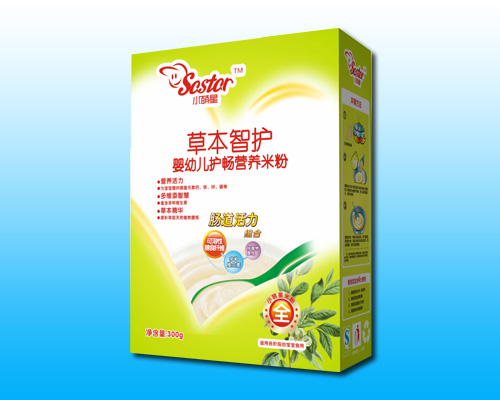 小萌星草本智護嬰幼兒護腸營養(yǎng)米粉