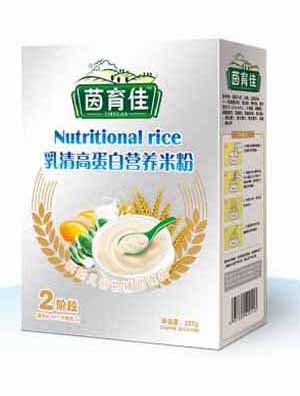 茵育佳乳清高蛋白營養(yǎng)米粉