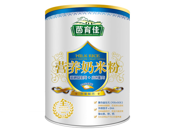 茵育佳粗糧益生元小米奶米粉全段